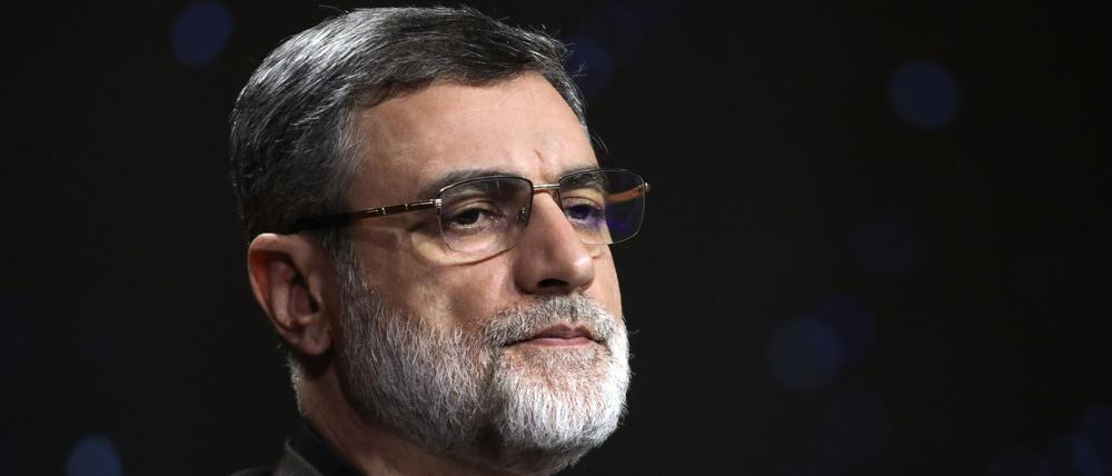 Der Hardliner Amirhussein Haschemi.