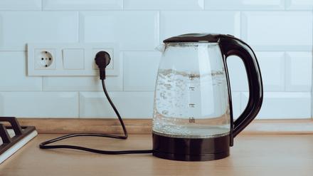 Ein Wasserkocher wird meist morgens gebraucht, das konnte diese Woche teurer als sonst werden. 