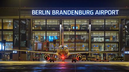 Außenaufnahme des Flughafen BER