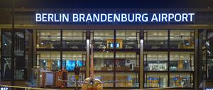 Außenaufnahme des Flughafen BER