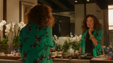 
Legende zu Lebzeiten.  Hier eine Aufnahme aus der  Doku „Diane von Fürstenberg“ bei Disney+.