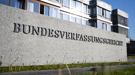 Außenaufnahme des Bundesverfassungsgerichts.