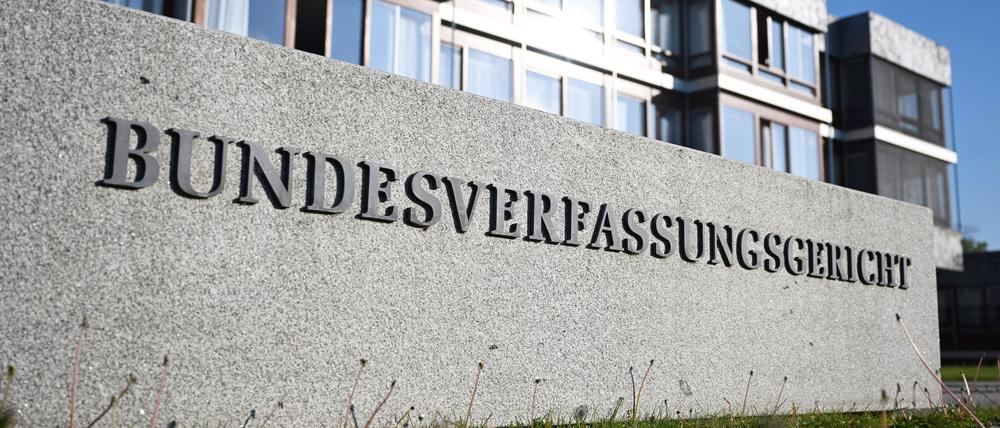 Außenaufnahme des Bundesverfassungsgerichts.
