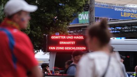 Bereits bei anderen Spielen mussten die Fanzonen geschlossen werden.