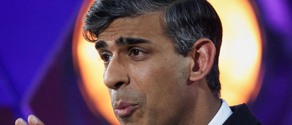 Der britische Premier Rishi Sunak.