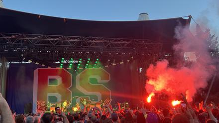 Die Beatsteaks in der Wuhlheide.