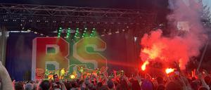 Die Beatsteaks in der Wuhlheide.