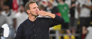 Bundestrainer Julian Nagelsmann war nach dem Einzug ins EM-Viertelfinale offenbar verzückt.