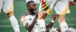 DFB-Abwehrrecke Antonio Rüdiger in Ekstase.