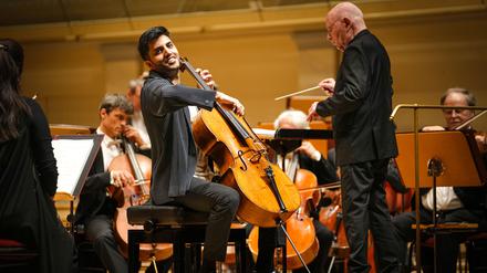Kian Soltani und Christoph Eschenbach.