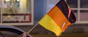 Eine Deutschland-Fahne (Symbolbild).