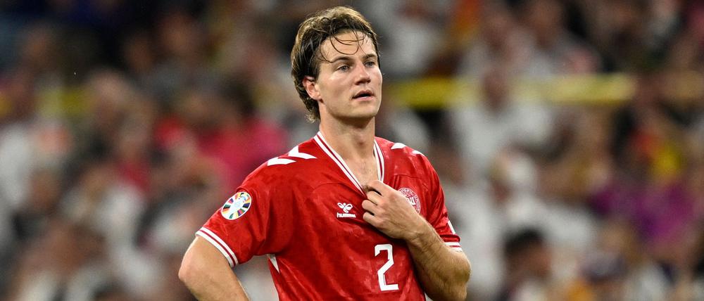 Dänemarks Joachim Andersen war im EM-Achtelfinale gegen Deutschland der größte Pechvogel.