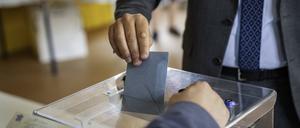 Die Wahlbeteiligung in Frankreich ist sehr hoch.