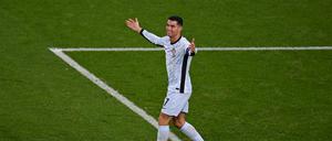 Cristiano Ronaldo blieb bei der EM bisher noch torlos. 