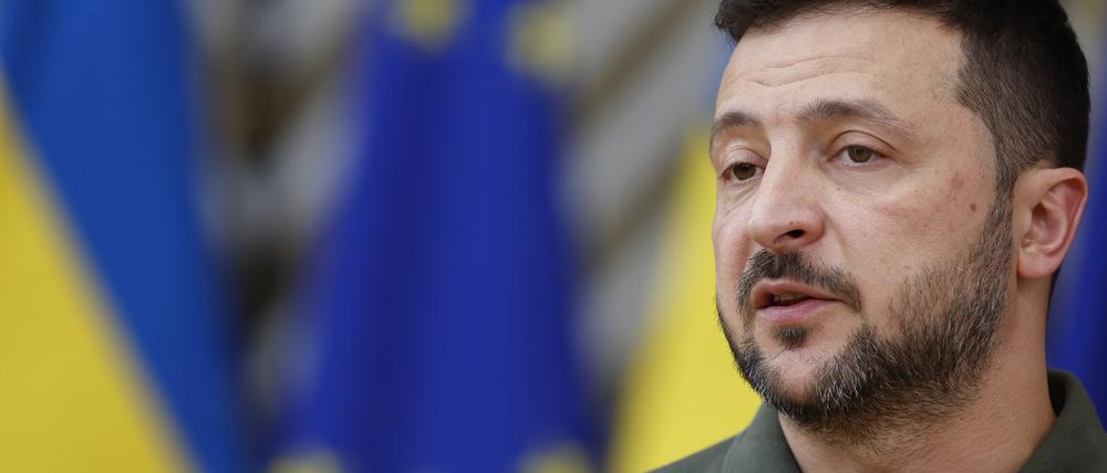 Der ukrainische Präsident Wolodymyr Selenskyj.