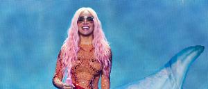 Karol G. bei ihrem Auftritt in Mailand.