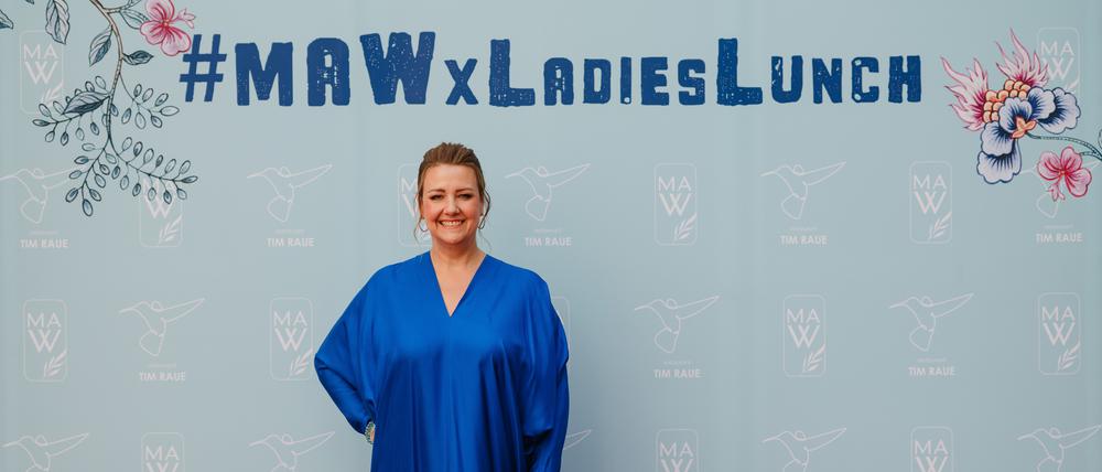 Marie-Anne Wild lädt zum sechsten Mal zum Ladies Lunch in ihr „Restaurant Tim Raue“.
Credit Ines Meier