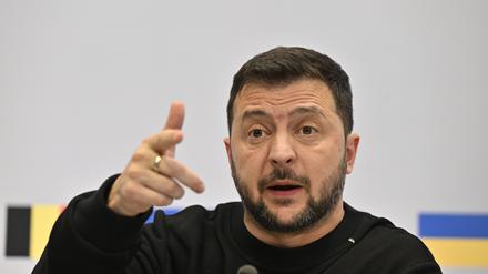 Der ukrainische Präsident Wolodymyr Selenskyj