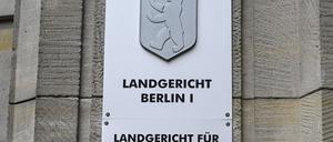 Landgericht in Berlin.