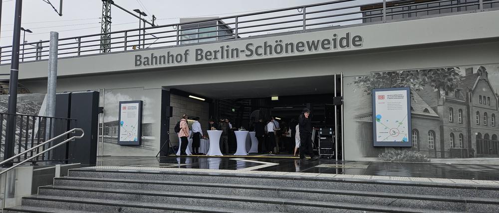 Der neue Ausgang nach Johannisthal.