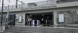 Der neue Ausgang nach Johannisthal.