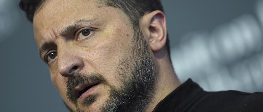 Wolodymyr Selenskyj, Präsident der Ukraine.