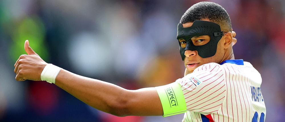 Frankreichs Kylian Mbappé beim Achtelfinale gegen Belgien.