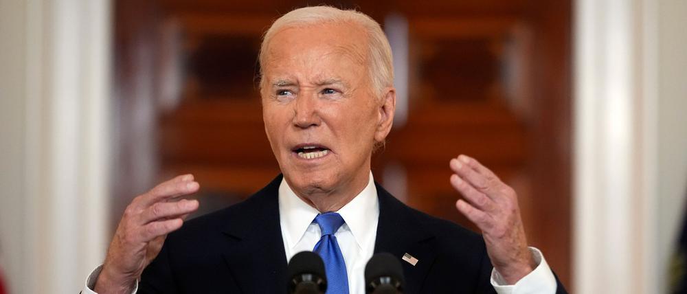 US-Präsident Joe Biden hält das Urteil des Obersten Gerichts für einen «gefährlichen Präzedenzfall».