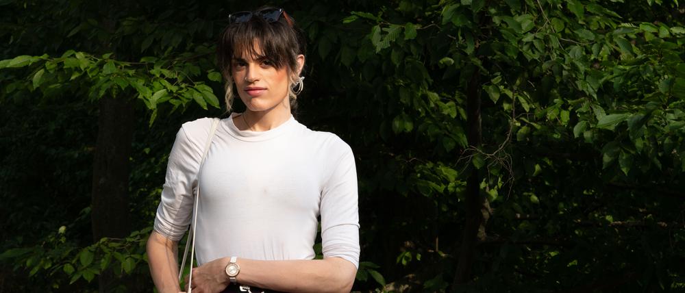 Trans Frau Kylie, die ihren Arbeitgeber McDonald’s wegen Diskriminierung verklagt hat.