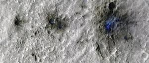 Der erste Meteoriteneinschlag, der von der InSight-Mission der NASA entdeckt wurde.