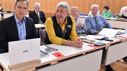 Die AfD-Fraktion zu Beginn der Wahlperiode im vergangenen Jahr.