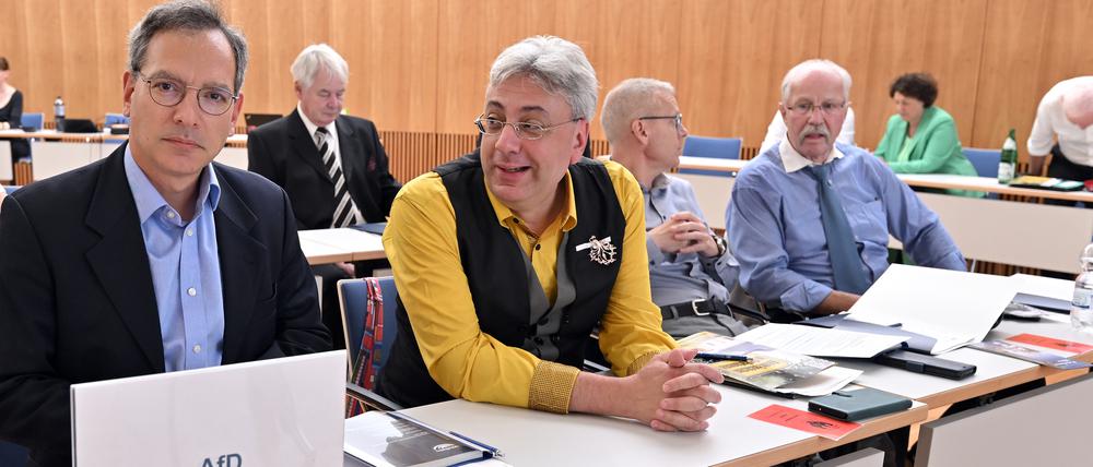 Die AfD-Fraktion zu Beginn der Wahlperiode im vergangenen Jahr. 