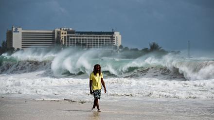 Hurrikan „Beryl“ in Bridgetown auf Barbados.