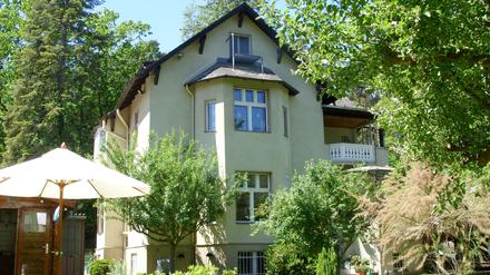 Das Haus im Stölpchenweg in Berlin-Wannsee.