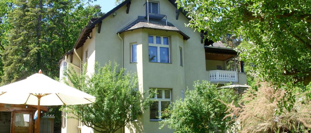Das Haus im Stölpchenweg in Berlin-Wannsee.