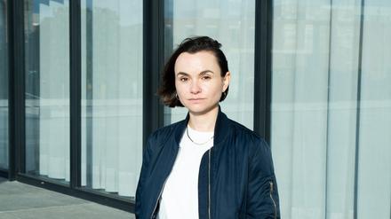 Die Berliner Schriftstellerin Franziska Gänsler.
