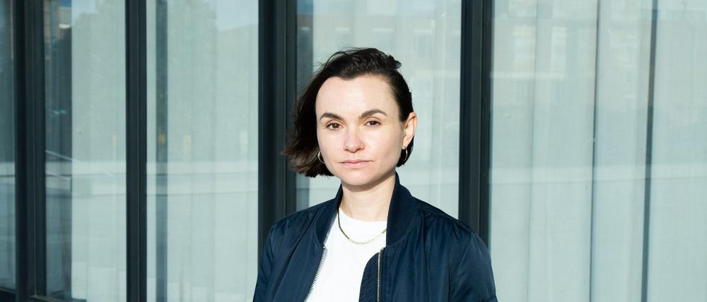Die Berliner Schriftstellerin Franziska Gänsler.