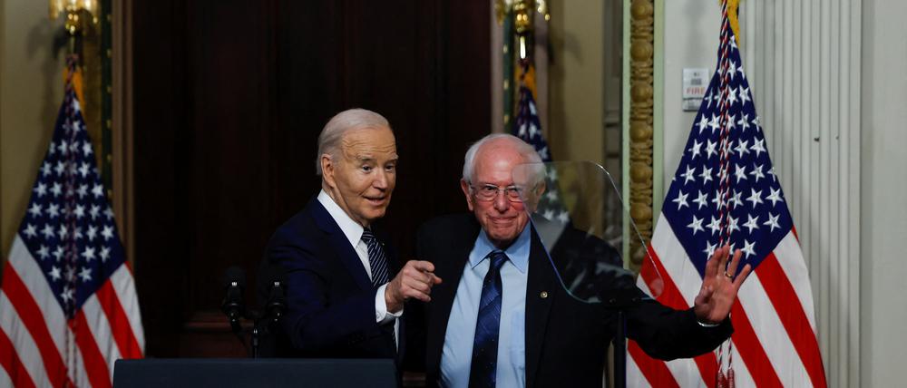 US-Präsident Joe Biden und Senator Bernie Sanders haben die Preispolitik großer Pharmaunternehmen scharf kritisiert. Überzogene Preise könnten das US-Gesundheitssystem „in den Bankrott treiben“.