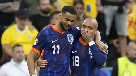 Donyell Malen und Cody Gakpo (l.) waren die Matchwinner für Oranje.