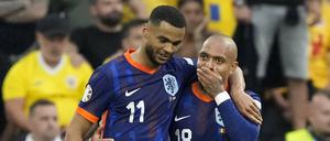 Donyell Malen und Cody Gakpo (l.) waren die Matchwinner für Oranje.