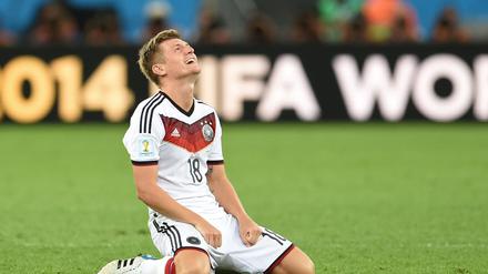 2014 krönte Toni Kroos seine DFB-Karriere mit dem Weltmeistertitel.