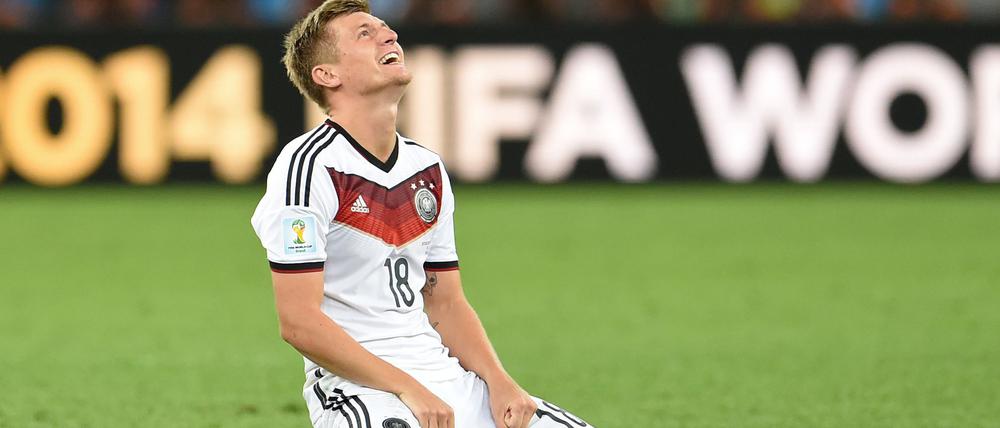 2014 krönte Toni Kroos seine DFB-Karriere mit dem Weltmeistertitel.