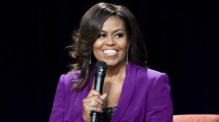 Die ehemalige First Lady Michelle Obama lächelt bei einem Auftritt. (Archivbild vom 12.05.2019)
