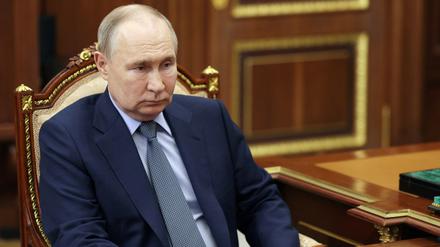 Putin am 2. Juli im Kreml.