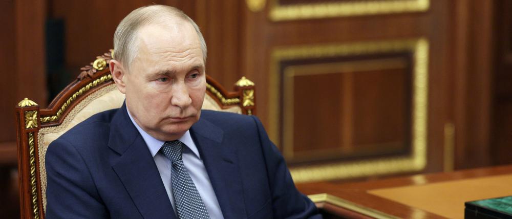 Putin am 2. Juli im Kreml.