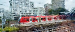 Eine S-Bahn der Deutschen Bahn.