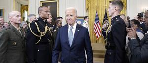 US-Präsident Joe Biden im Weißen Haus.