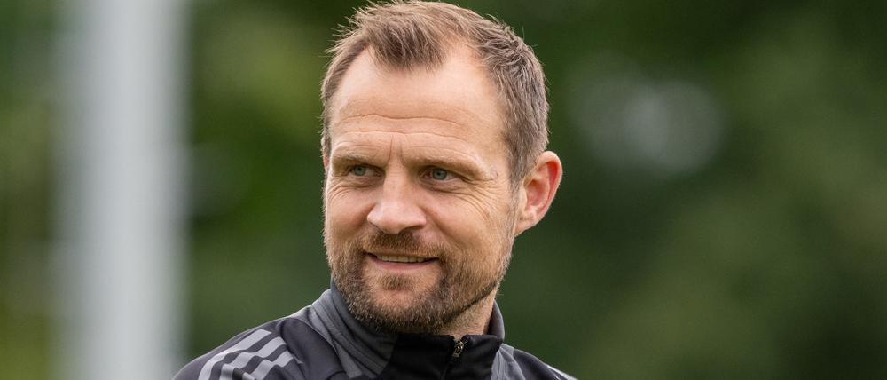 Da muss er schmunzeln. Bo Svensson erstes Liga-Spiel als Union-Trainer führt ihn zurück nach Mainz.