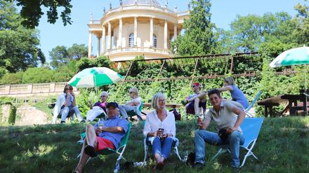 7.Königliches Weinfest auf dem Königlichen Weinberg Klausberg im Park Sanssouci Potsdam Deutschland *** 7 Royal Wine Festival on the Royal Vineyard Klausberg in the park Sanssouci Potsdam Germany Copyright: xManfredxThomasxTspx  