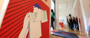 Überfordert mit der Wahl? Die Ausstellung der BLPB will niedrigschwellig über die kommenden Landtagswahlen informieren.